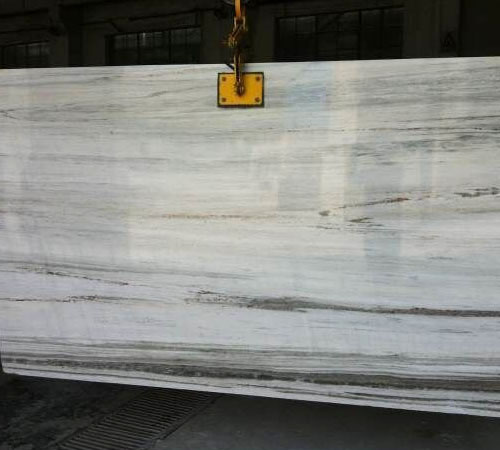 grey vein star white marble