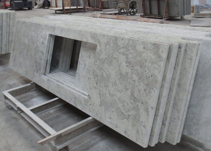 Andromeda White granite countertop