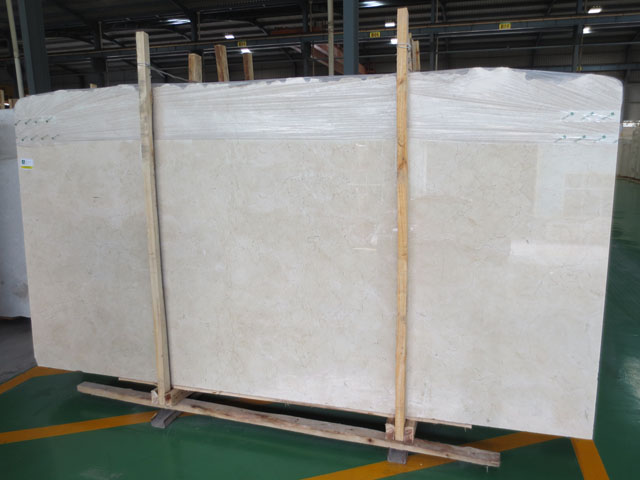 Spain crema marfil beige marble slab