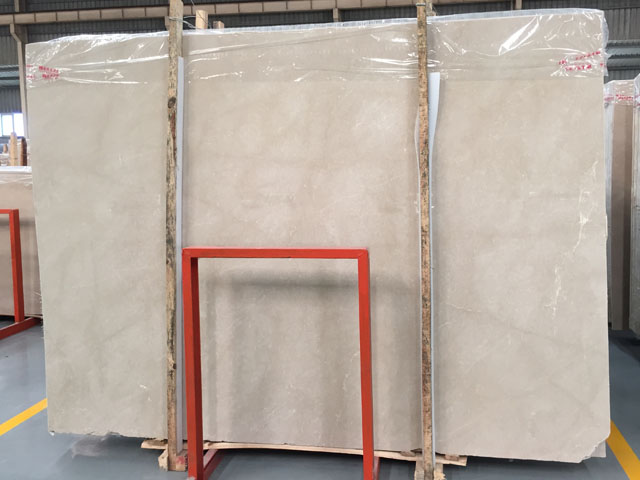 Turkey white aran beige marble slab