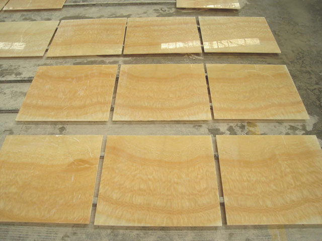 Iran yellow honey onyx  tile