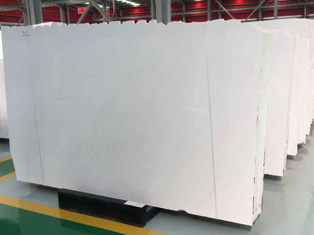 Macedonia sivec white marble slab