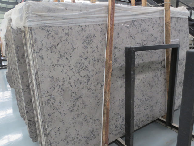 China black spot grey marble slab