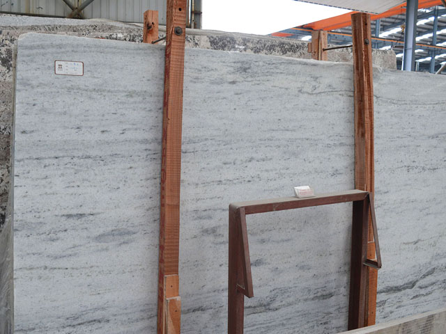 Chinese Ink bright color grey marble slab