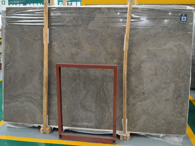 Chinese Imperial coffee brown marble