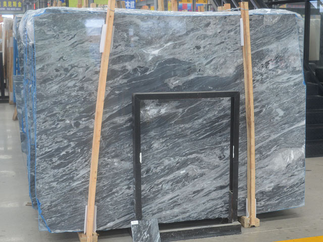 Chinese fantastic galaxy gray marble