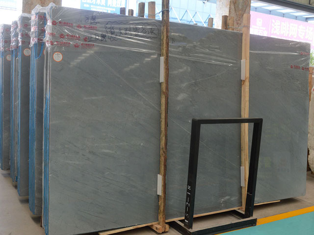 Italian wood veins snow grey marble