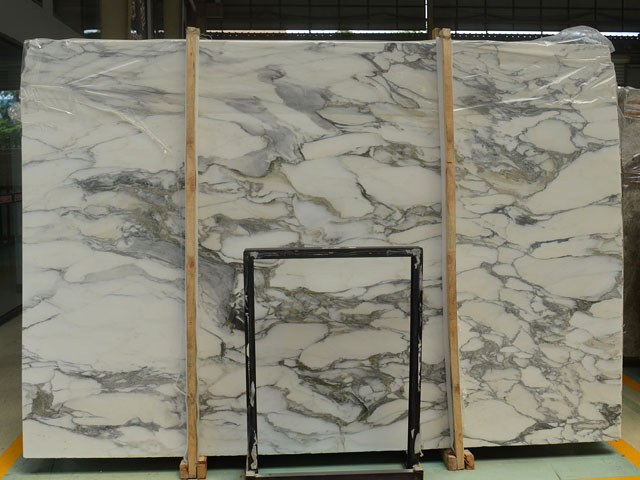 Italian golden veins arabescato corchia white marble