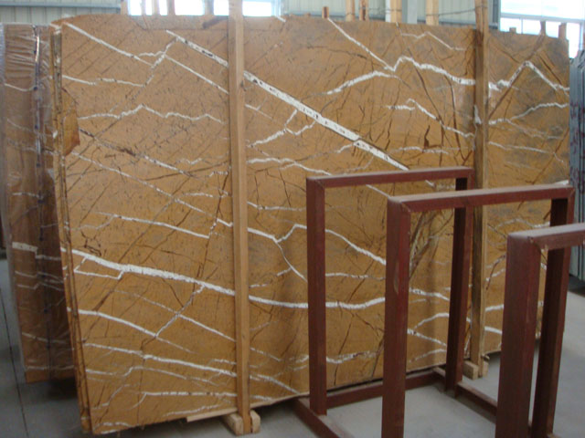 Imported Indian forest golden brown marble