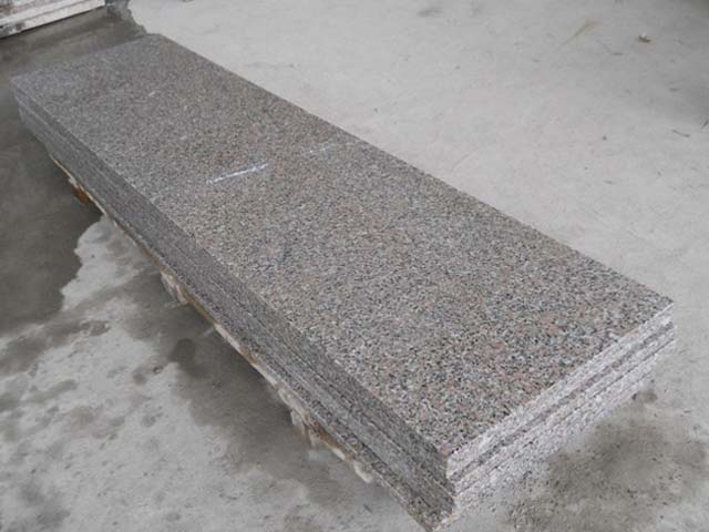 China anxi red granite tile cut to size