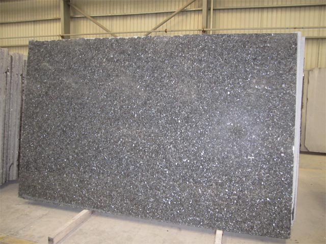 Chinese blue pearl granite slab