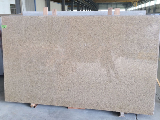 Chinese G682 sunset golden yellow granite slab