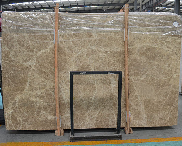 China light color coffee emperador brown marble