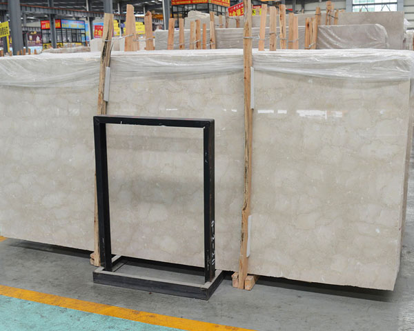 Middle East cream beige marble slab