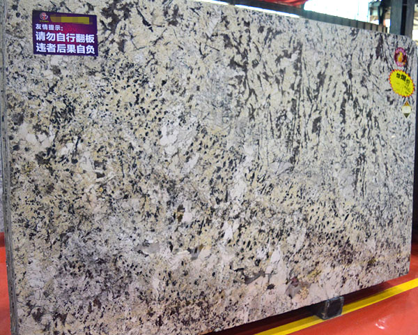 China white snow forest onyx slab