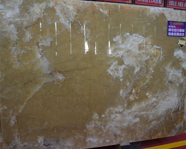 Light cream yellow honey onyx price