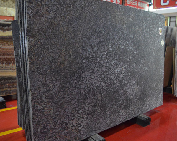 Night black bamboo grains marble price