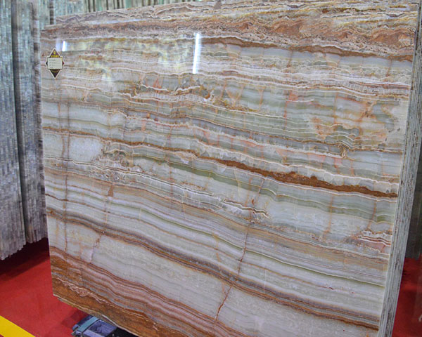 Golden wood vein green onyx price for sale