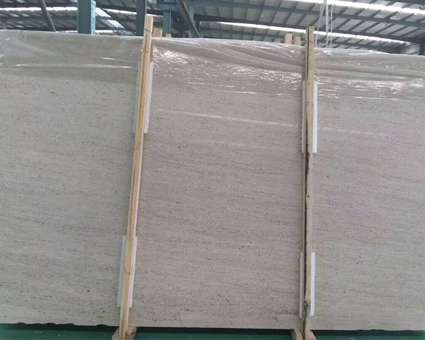 Honed grey sand marble slab