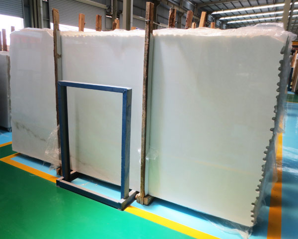 vietnam crystal white marble slab price