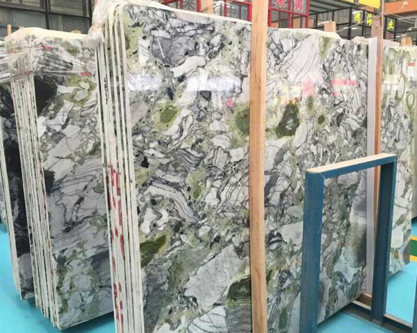 Emerald green ice onyx slab price