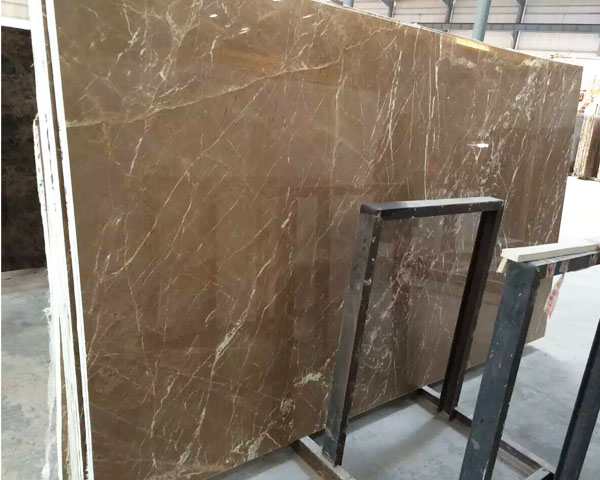 Cazeau coffe emperador light brown marble slab