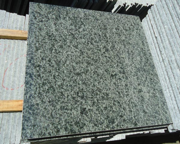 China green granite tile for subway station