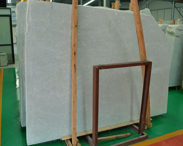 Sky blue bright color marble slab for sale