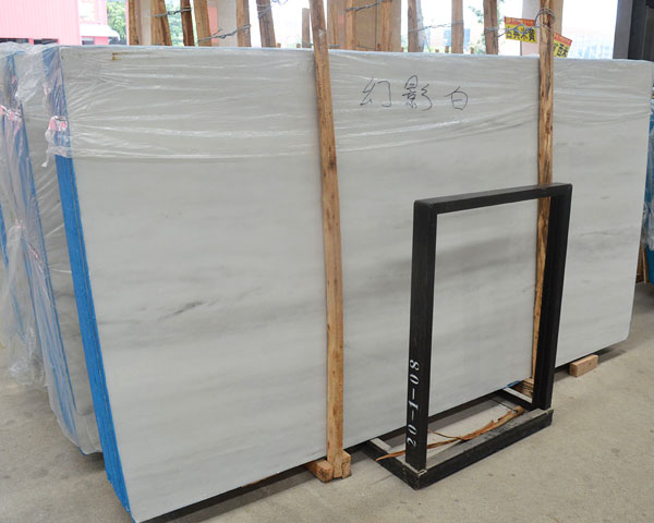 Natural foggy phantom white marble slab price