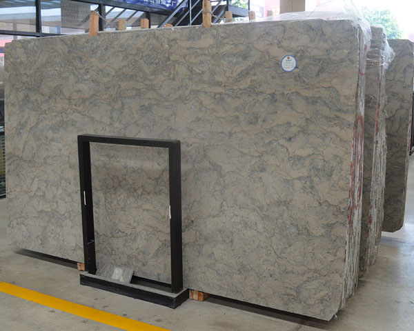 New honed blue coast marble stone from China