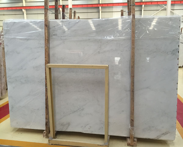 China tiny vein oriental white marble slab 