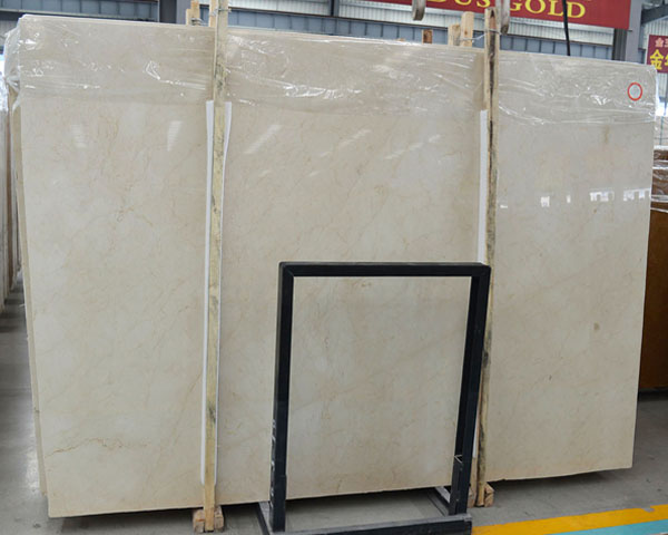 Italian natural crema savana beige marble slab