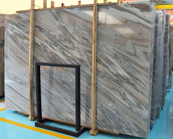 Blue palissandro wavy grain marble from China