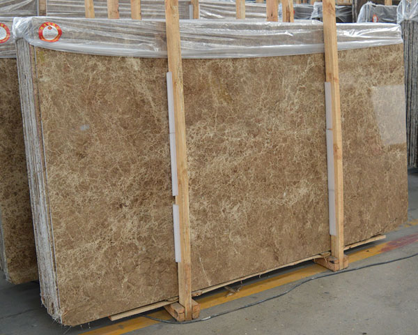 China new emperador light color brown marble slab