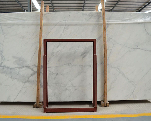 Hot sale statuario snow white marble slab good price